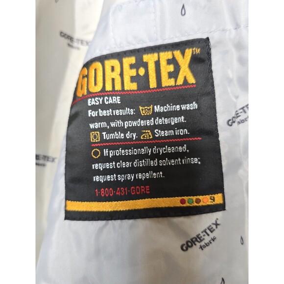 Vintage 1990s Tourney Golf Gore-Tex Waterproof Windbreaker Jacket Ladies Medium - Picture 6 of 10